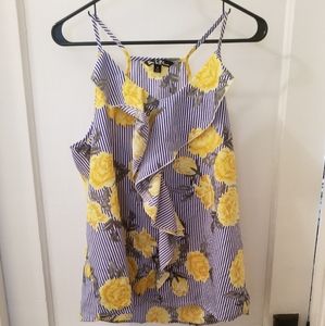 Yellow Rose Maternity Tank Top